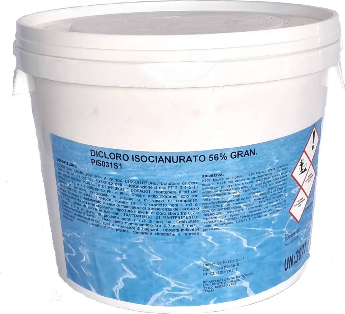 Cloro-granulare-5-kg-dicloro-56%-pulizia-igiene-manutenzione-acqua-piscina-A.S-Distribuzione