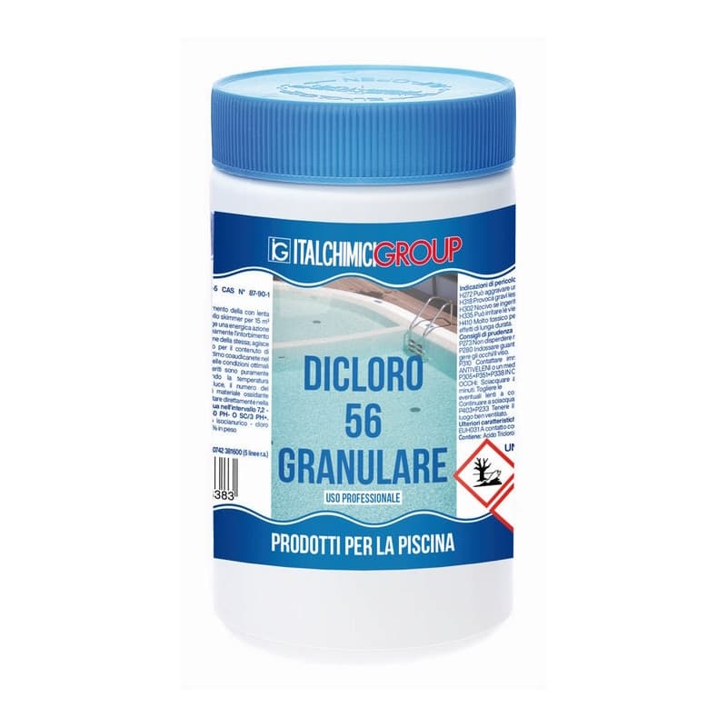 CLORO-IN-POLVERE-PER-PISCINE-HCL-56--Conf.-1-Kg.