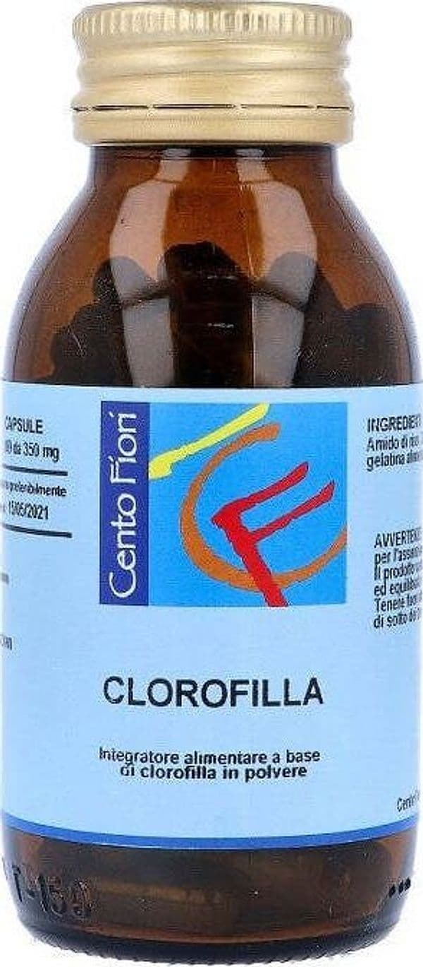 CLOROFILLA integratore alimentare 100 capsule Cento Fiori