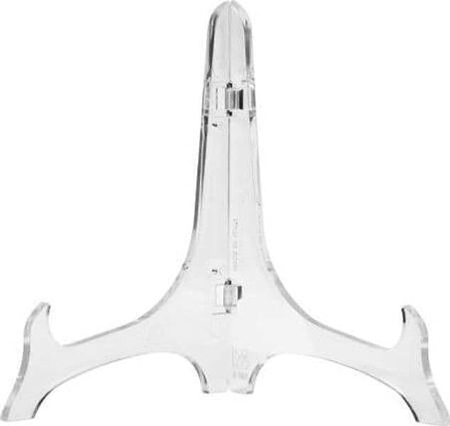 CME-Set-6-Pezzi-Espositori-per-Piatti-Luxor-in-Plastica-Trasparente-180-mm