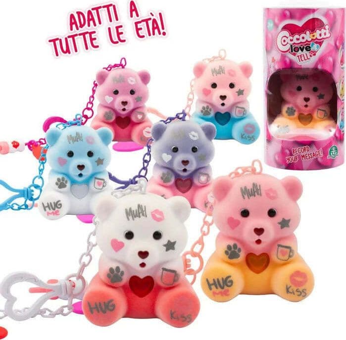 Coccolotti love e tell 6 colori assortiti in Animali Cartoleria Deja Vu - Crotone, commercioVirtuoso.it