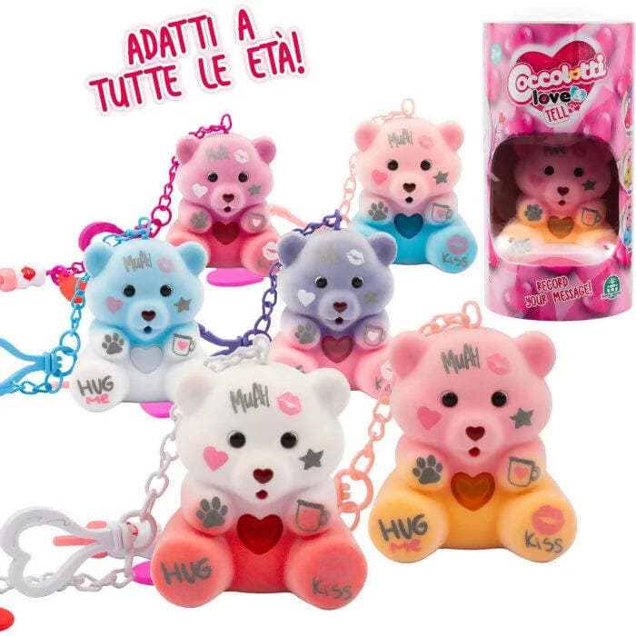 Coccolotti love e tell 6 colori assortiti in Animali Cartoleria Deja Vu - Crotone, commercioVirtuoso.it