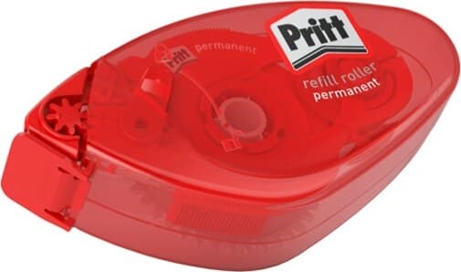 Colla a nastro Roller System - permanente - 8 4 mm x 16 mt - ricaricabile - Pritt Cancelleria e prodotti per ufficio/Archivio ufficio e accessori per scrivania/Nastri colle elastici e graffette/Adesivi e colle/Colle Eurocartuccia - Pavullo, Commerciovirtuoso.it