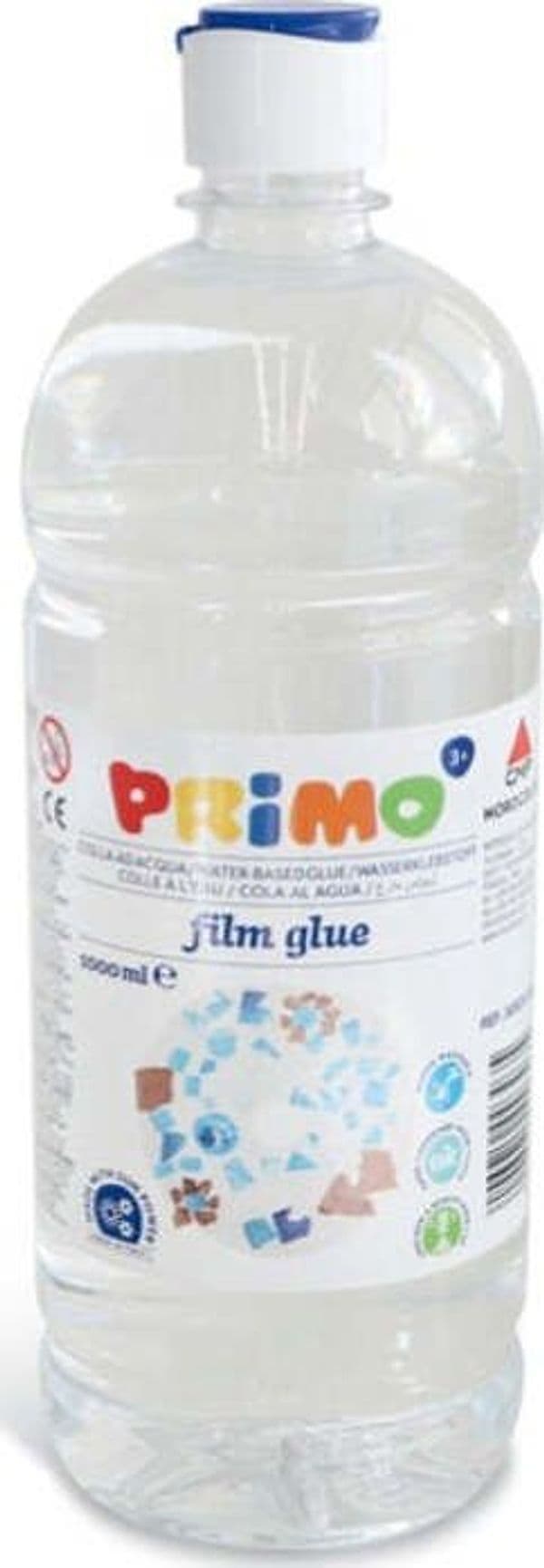 Colla Filmglue - ad acqua - 1litro - Primo Cancelleria e prodotti per ufficio/Archivio ufficio e accessori per scrivania/Nastri colle elastici e graffette/Adesivi e colle/Adesivi spray Eurocartuccia - Pavullo, Commerciovirtuoso.it