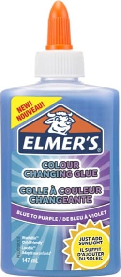 Colla liquida CambiaColore Slime - da blu a viola - Elmer's Newell Cancelleria e prodotti per ufficio/Archivio ufficio e accessori per scrivania/Nastri colle elastici e graffette/Adesivi e colle/Adesivi spray Eurocartuccia - Pavullo, Commerciovirtuoso.it