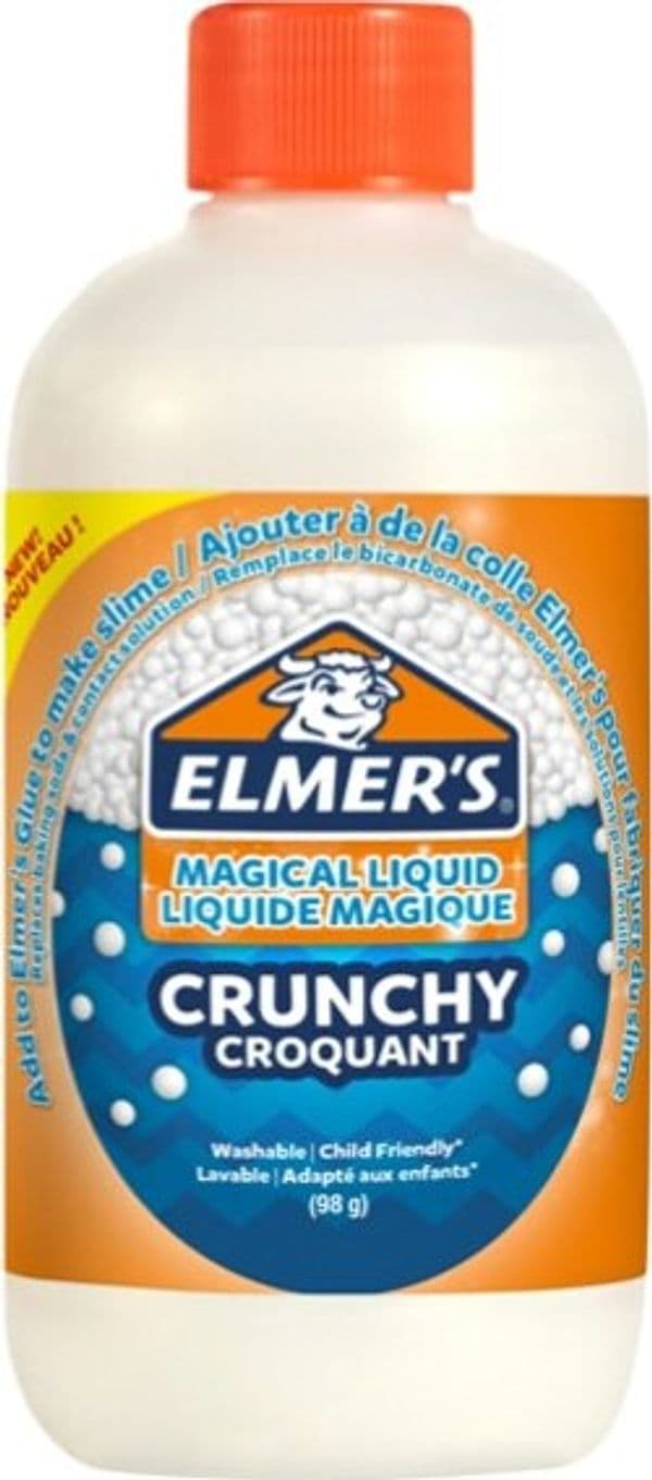 Colla Magical Liquid ''Crunchy'' Slime - flacone 259 ml - Elmer's Cancelleria e prodotti per ufficio/Archivio ufficio e accessori per scrivania/Nastri colle elastici e graffette/Adesivi e colle/Adesivi spray Eurocartuccia - Pavullo, Commerciovirtuoso.it