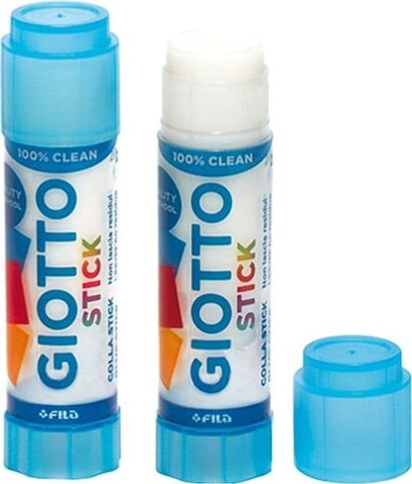 Colla Stick - 40 gr - bianco - Giotto Cancelleria e prodotti per ufficio/Archivio ufficio e accessori per scrivania/Nastri colle elastici e graffette/Adesivi e colle/Adesivi spray Eurocartuccia - Pavullo, Commerciovirtuoso.it