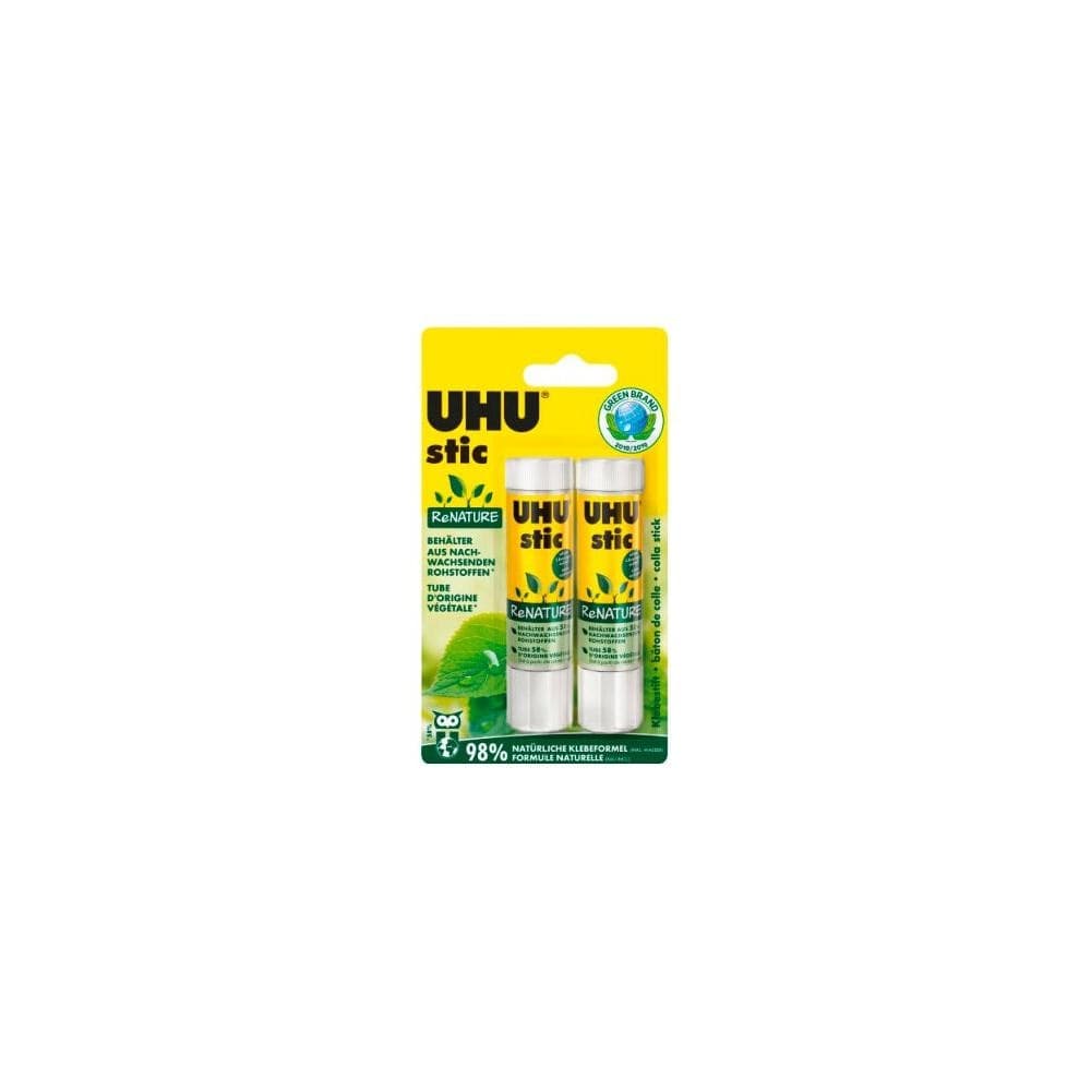 Colla-stick-Uhu-Bostik-bianco-ceroso-2-stick-21-gr