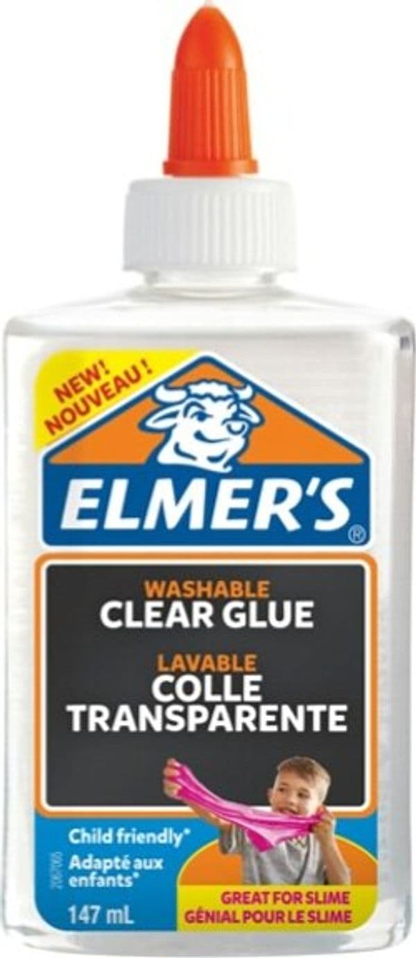 Colla trasparente liquida Slime - flacone 147 ml - Elmer's Cancelleria e prodotti per ufficio/Archivio ufficio e accessori per scrivania/Nastri colle elastici e graffette/Adesivi e colle/Adesivi spray Eurocartuccia - Pavullo, Commerciovirtuoso.it