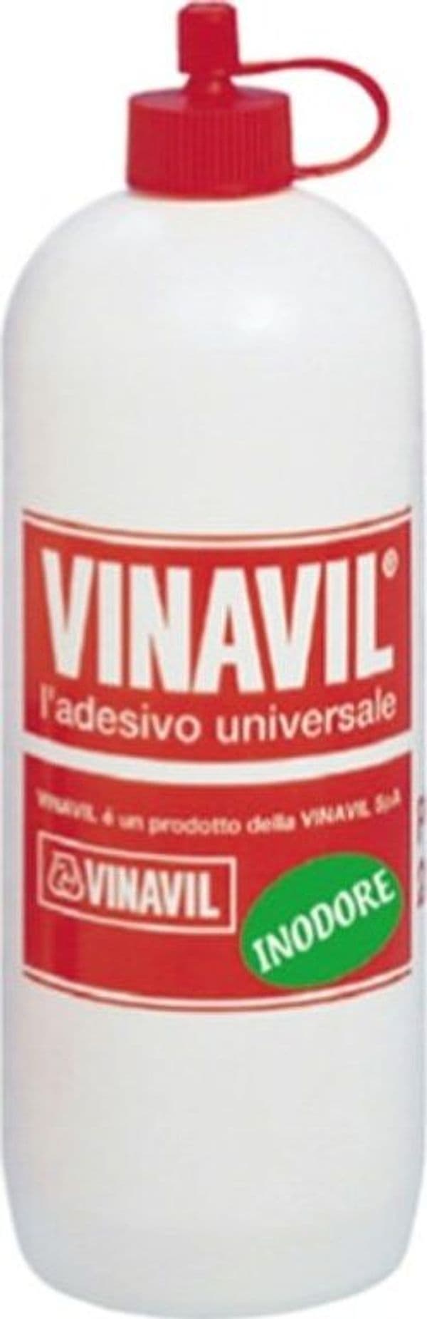 Colla vinilica Vinavil - 250 gr - bianco - Vinavil Cancelleria e prodotti per ufficio/Archivio ufficio e accessori per scrivania/Nastri colle elastici e graffette/Adesivi e colle/Adesivi spray Eurocartuccia - Pavullo, Commerciovirtuoso.it