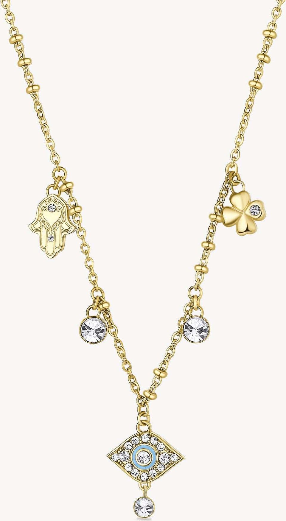Collana Donna Brosway Bhkn098 Con Ciondoli Mano Di Fatima in Collane Gioielleria Cameli - Monte Urano, commercioVirtuoso.it