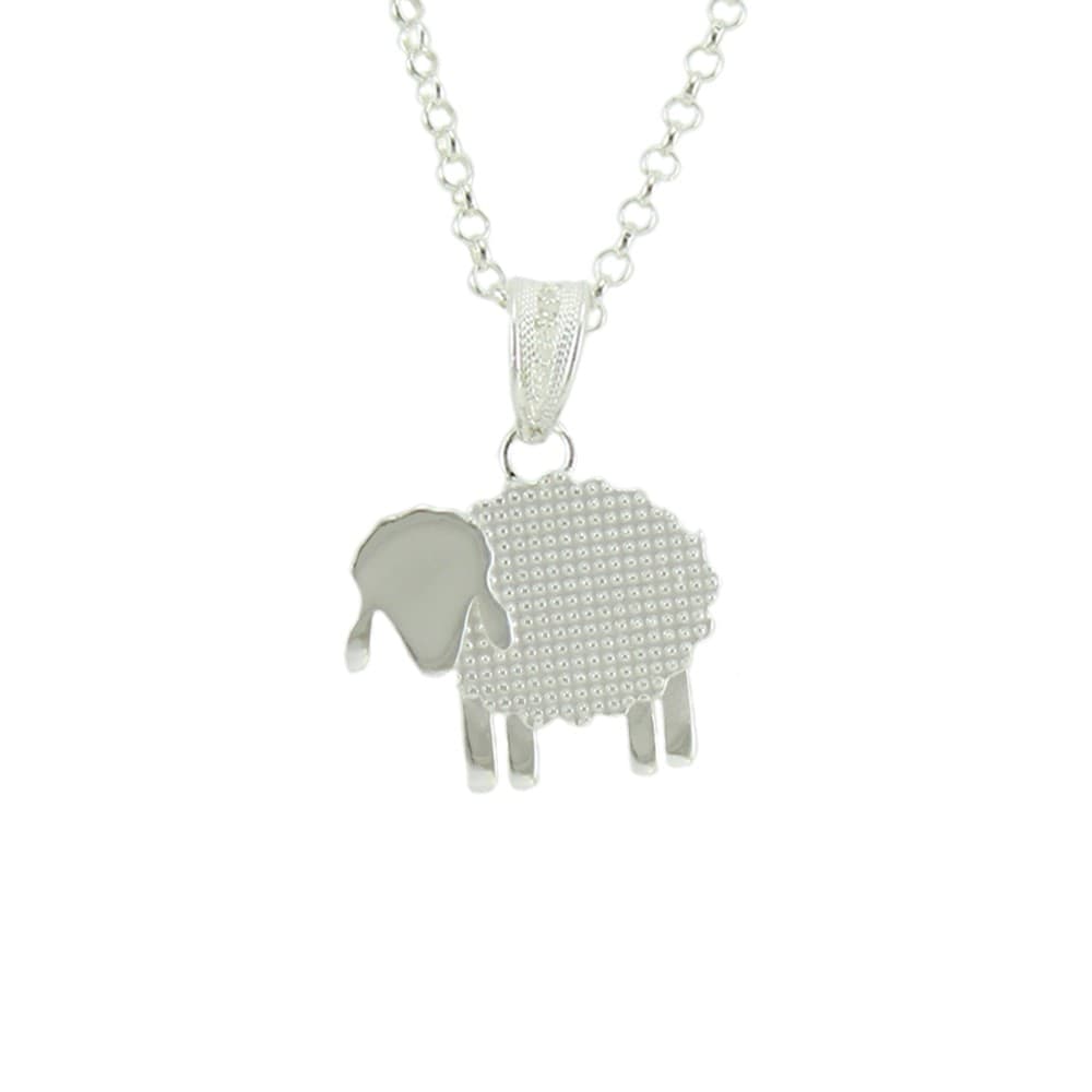 Collana in argento con pendente pecorella filigranata in Collane Gioielleria Saba - Dolianova, commercioVirtuoso.it