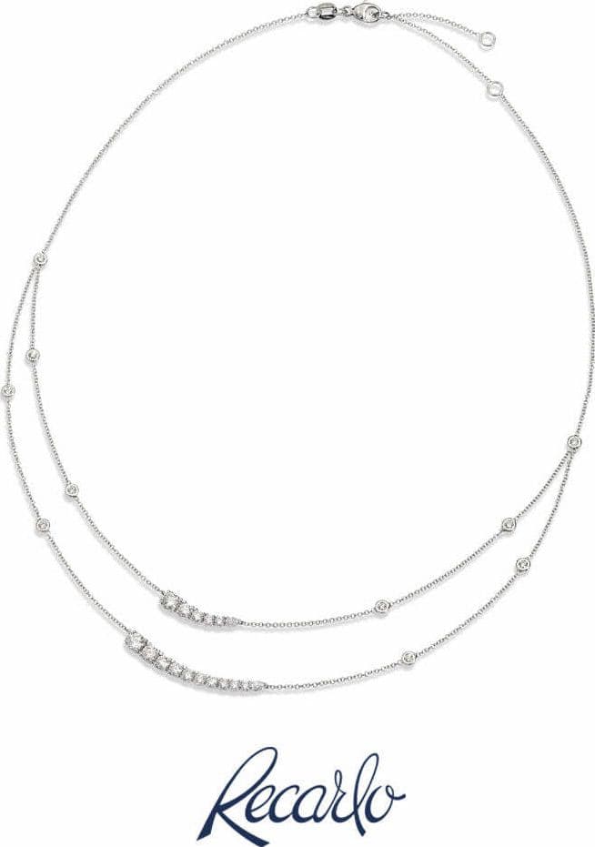 Collana Donna Recarlo 521032711 Doppio Filo in Collane Gioielleria Cameli - Monte Urano, commercioVirtuoso.it