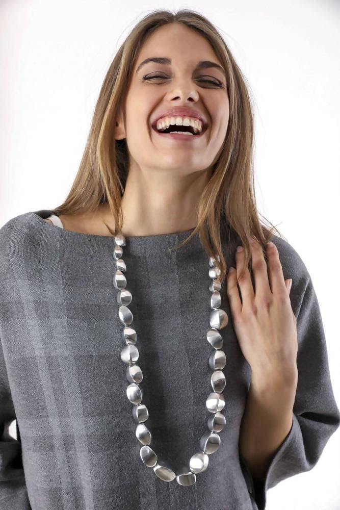 Collana Donna Semi - 100% in alluminio riciclato in Collane CliV - Milazzo, commercioVirtuoso.it