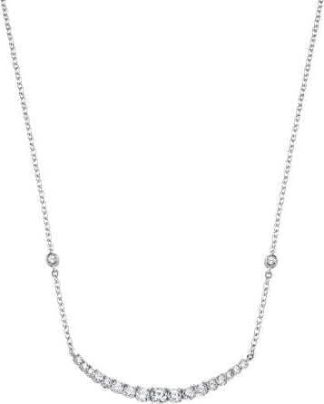 Collana-MORELLATO-donna-Tesori-argento-925-/-cristalli-bianchi