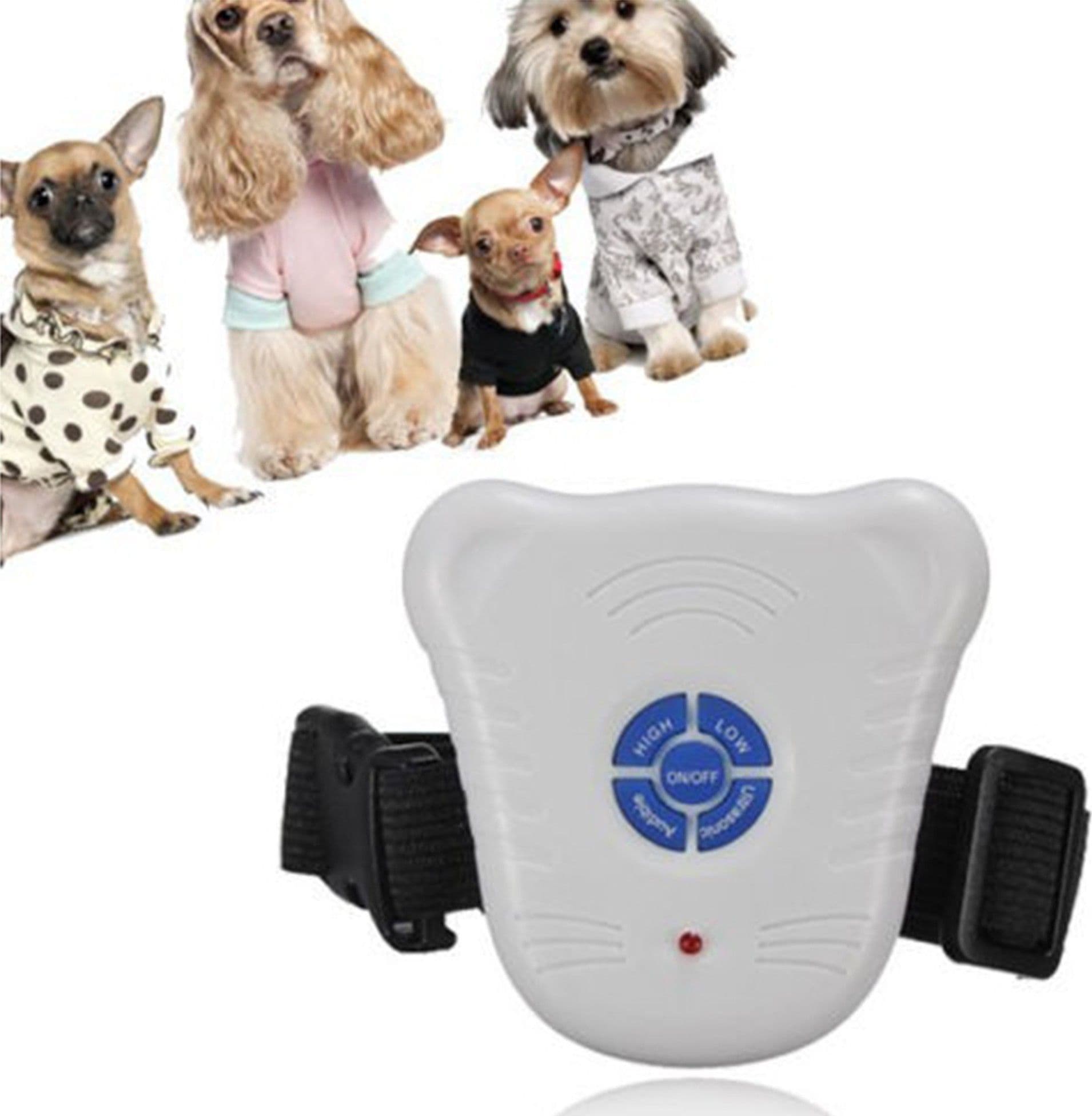 Collare-Educativo-Antiabbaio-Addestramento-Per-Cane-Cani-Anti-Abbaio-Bark-Stop