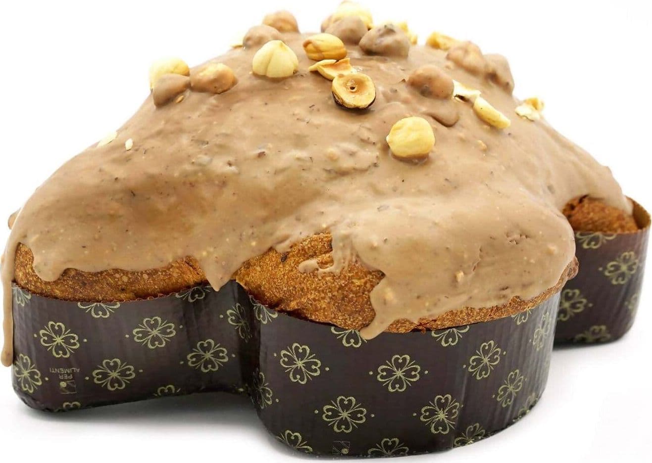 Colomba alla Nocciola Artigianale Glassata Nocciola con Nocciole Intere Focaccia Pasquale Siciliana Fatta a Mano Made in Italy 1Kg La Bottega Reale in Colombe pasquali Plaza cafè - Capo d’Orlando, commercioVirtuoso.it