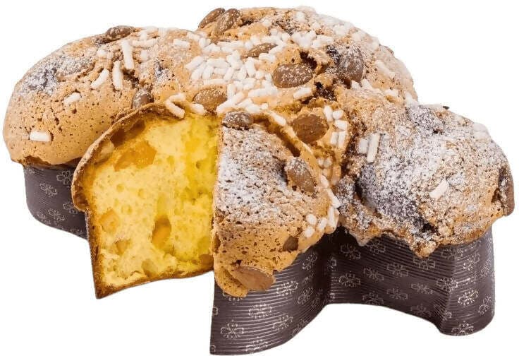 Colomba Pasquale Artigianale Siciliana Alle Mandorle 1kg Farcita Con Crema Di Mandorle 200gr. Made In Italy