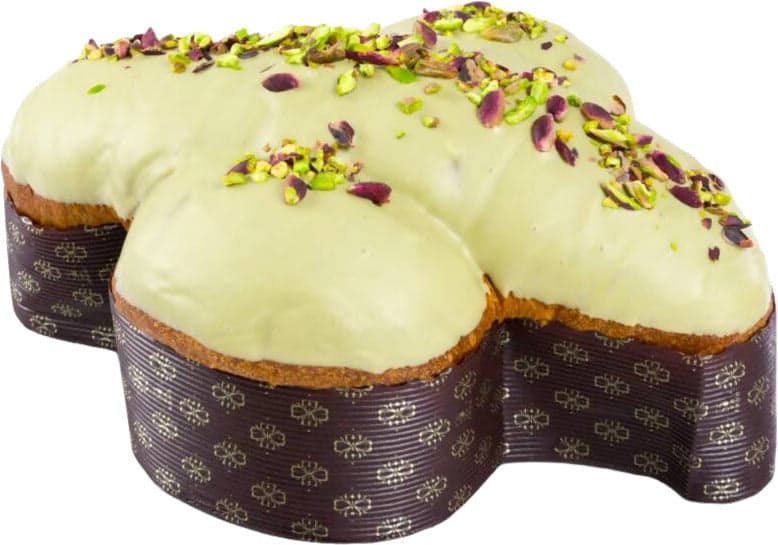 Colomba Pasquale Artigianale Siciliana Farcita Al Pistacchio 1kg Focaccia Di Pasqua 100% Italiana