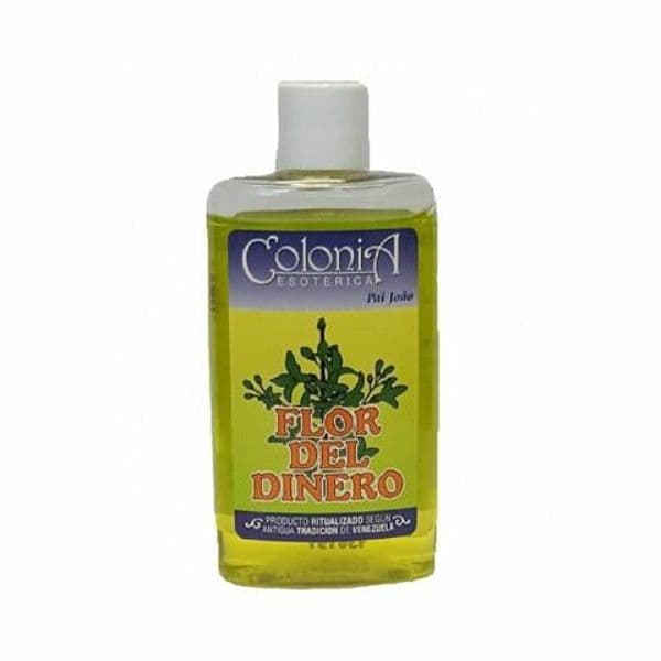 COLONIA FLOR DEL DINERO 50 ML ESOTERISM SANTERÍA LATIN AMERICA VENEZUELA in Oli e acque esoteriche Agbon - Martinsicuro, commercioVirtuoso.it
