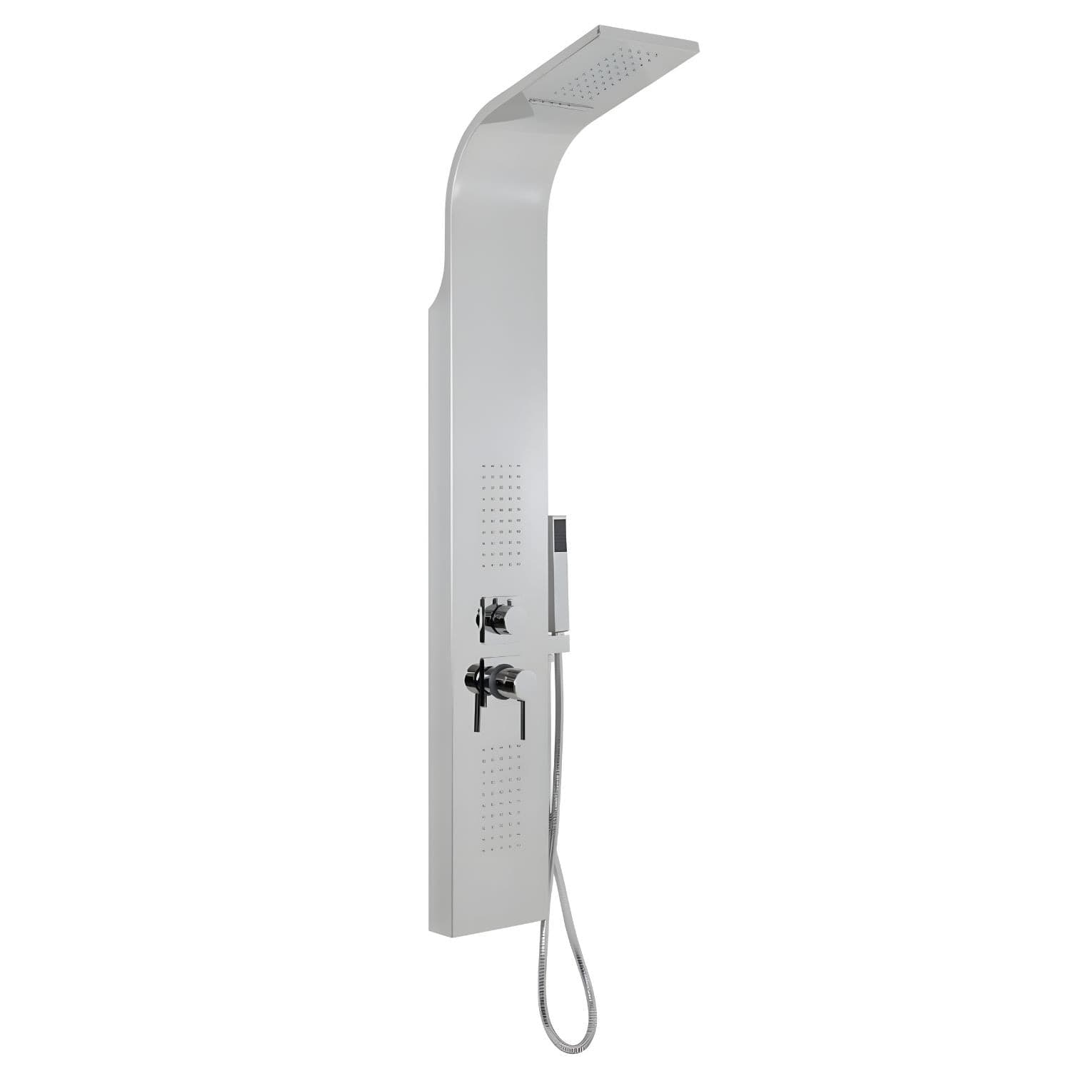 Colonna Doccia 001 Con 4 Funzioni In Acciaio Inox Getto A Cascata Cromo Lucida Fai da te/Attrezzature per cucine e bagni/Attrezzature per bagni/Docce e componenti doccia/Filtri supporti e soffioni doccia/Docce fisse Ogomondo - Martina Franca, Commerciovirtuoso.it