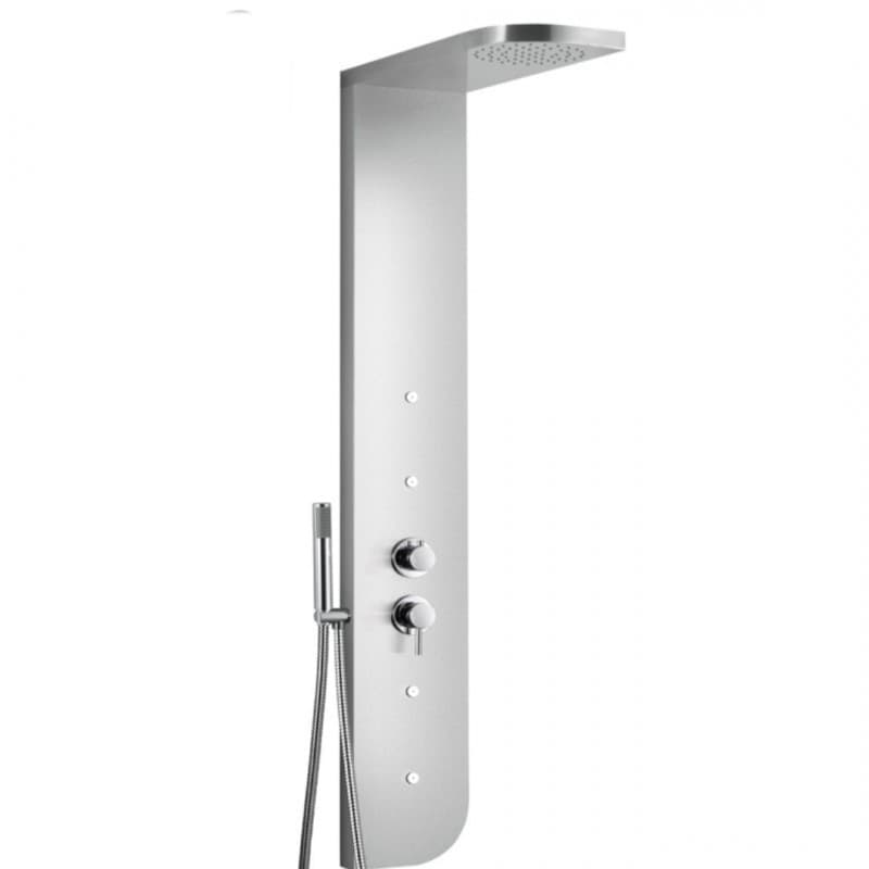 Colonna Doccia 005B Acciaio Inox Con 3 Funzioni 4 Bocchette Idro Lombari H150 Fai da te/Attrezzature per cucine e bagni/Attrezzature per bagni/Docce e componenti doccia/Filtri supporti e soffioni doccia/Docce fisse Ogomondo - Martina Franca, Commerciovirtuoso.it
