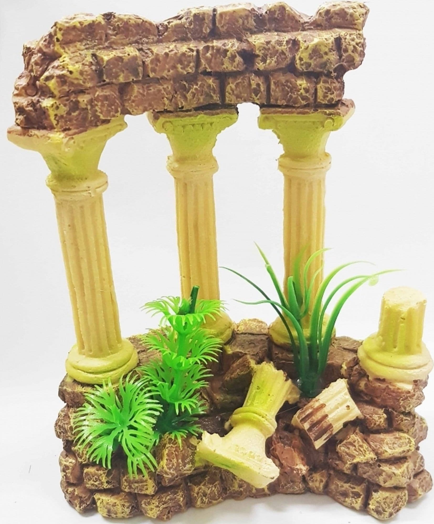 COLONNA ROMANA COLONNE ROCCIOSA 15x11x15CM ORNAMENTO ACQUARI DECORAZIONI PIETRA Prodotti per animali domestici/Pesci e animali d'acqua/Arredo per acquario/Oggetti Trade Shop italia - Napoli, Commerciovirtuoso.it