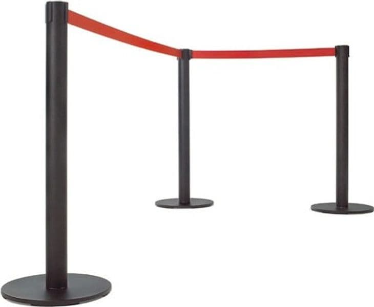 Colonnina segnapercorso Junior - nero - con nastro rosso 300 cm - Studio T Fai da te/Sicurezza e protezione/Attrezzature per sicurezza sul lavoro/Apparecchiature anticaduta/Corde e cordoni di contenimento Eurocartuccia - Pavullo, Commerciovirtuoso.it