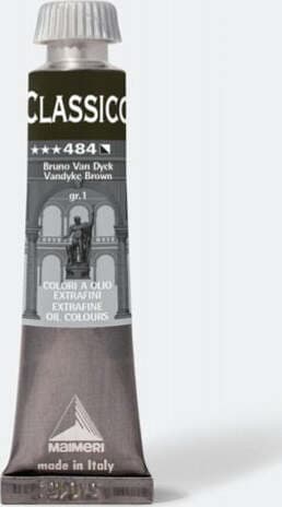 Colore a olio - extrafine - 20 ml - Bruno Van Dyck - Maimeri Giochi e giocattoli/Attività creative/Accessori per disegnare e colorare/Pittura/Acquarelli Eurocartuccia - Pavullo, Commerciovirtuoso.it