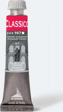 Colore a olio - extrafine - 20 ml - carminio permanente - Maimeri Giochi e giocattoli/Attività creative/Accessori per disegnare e colorare/Pittura/Acquarelli Eurocartuccia - Pavullo, Commerciovirtuoso.it