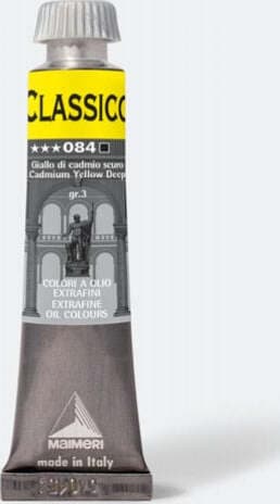 Colore a olio - extrafine - 20 ml - giallo di cadmio scuro - Maimeri Giochi e giocattoli/Attività creative/Accessori per disegnare e colorare/Pittura/Acquarelli Eurocartuccia - Pavullo, Commerciovirtuoso.it