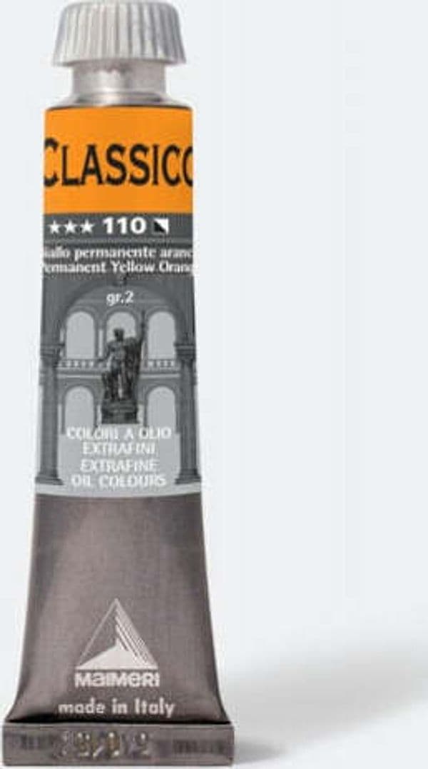 Colore a olio - extrafine - 20 ml - giallo permanente arancio - Maimeri Giochi e giocattoli/Attività creative/Accessori per disegnare e colorare/Pittura/Acquarelli Eurocartuccia - Pavullo, Commerciovirtuoso.it