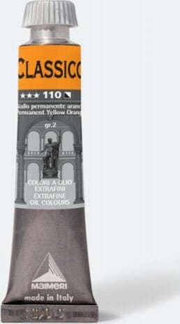 Colore a olio - extrafine - 20 ml - giallo permanente arancio - Maimeri Giochi e giocattoli/Attività creative/Accessori per disegnare e colorare/Pittura/Acquarelli Eurocartuccia - Pavullo, Commerciovirtuoso.it