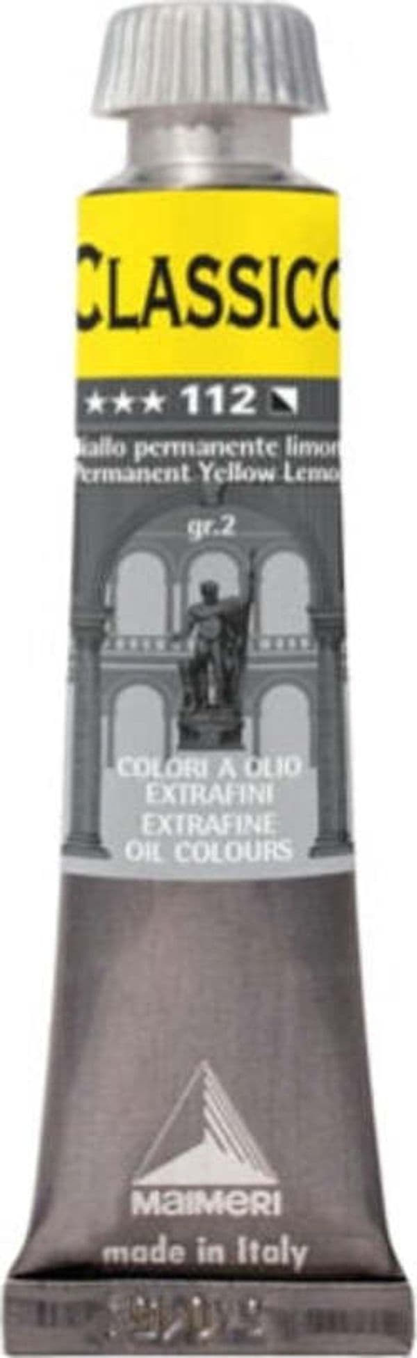 Colore a olio - extrafine - 20 ml - giallo permanente limone - Maimeri Giochi e giocattoli/Attività creative/Accessori per disegnare e colorare/Pittura/Acquarelli Eurocartuccia - Pavullo, Commerciovirtuoso.it