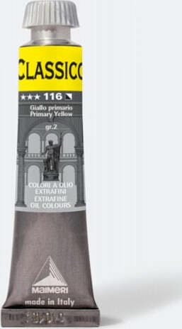 Colore a olio - extrafine - 20 ml - giallo primario - Maimeri Giochi e giocattoli/Attività creative/Accessori per disegnare e colorare/Pittura/Acquarelli Eurocartuccia - Pavullo, Commerciovirtuoso.it