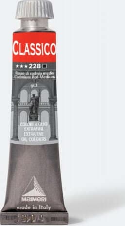 Colore a olio - extrafine - 20 ml - rosso cadmio medio - Maimeri Giochi e giocattoli/Attività creative/Accessori per disegnare e colorare/Pittura/Acquarelli Eurocartuccia - Pavullo, Commerciovirtuoso.it
