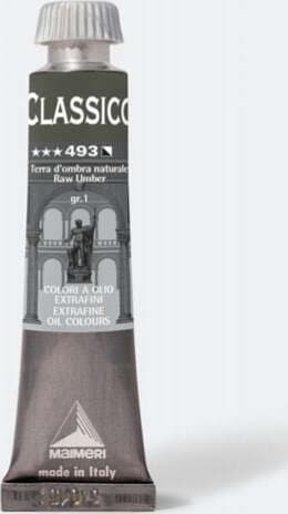 Colore a olio - extrafine - 20 ml - terra d'ombra naturale - Maimeri Giochi e giocattoli/Attività creative/Accessori per disegnare e colorare/Pittura/Acquarelli Eurocartuccia - Pavullo, Commerciovirtuoso.it