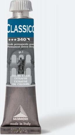 Colore a olio - extrafine - 20 ml - verde permanente scuro - Maimeri Giochi e giocattoli/Attività creative/Accessori per disegnare e colorare/Pittura/Acquarelli Eurocartuccia - Pavullo, Commerciovirtuoso.it