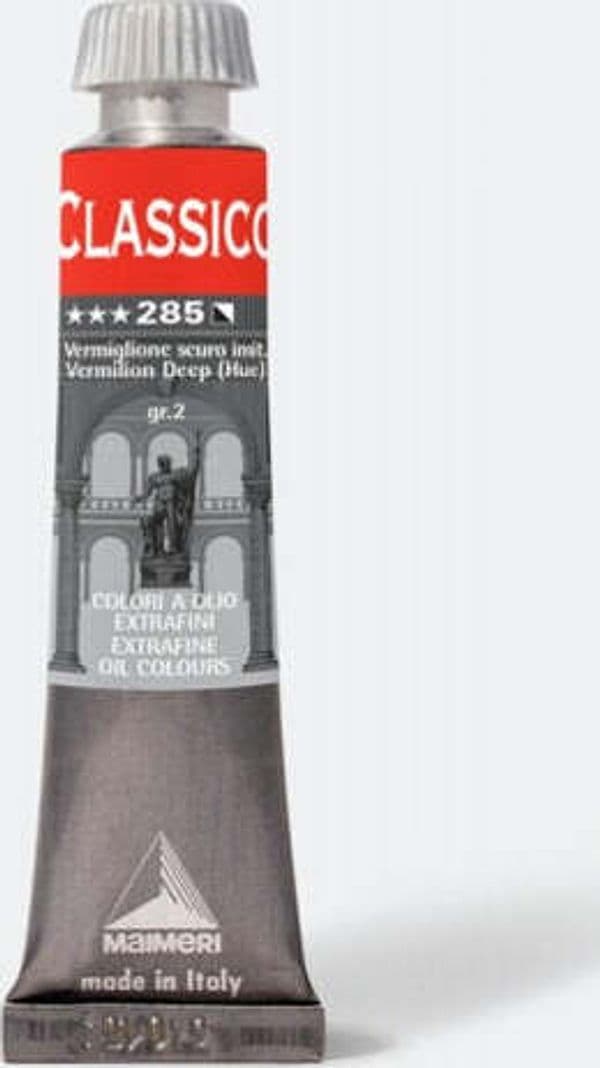 Colore a olio - extrafine - 20 ml - vermiglione scuro imitazione - Maimeri Giochi e giocattoli/Attività creative/Accessori per disegnare e colorare/Pittura/Acquarelli Eurocartuccia - Pavullo, Commerciovirtuoso.it