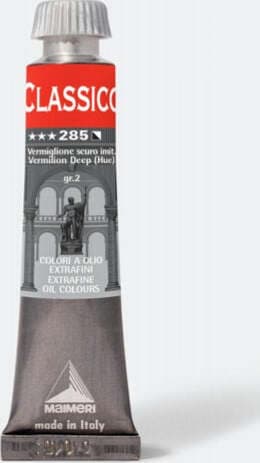 Colore a olio - extrafine - 20 ml - vermiglione scuro imitazione - Maimeri Giochi e giocattoli/Attività creative/Accessori per disegnare e colorare/Pittura/Acquarelli Eurocartuccia - Pavullo, Commerciovirtuoso.it