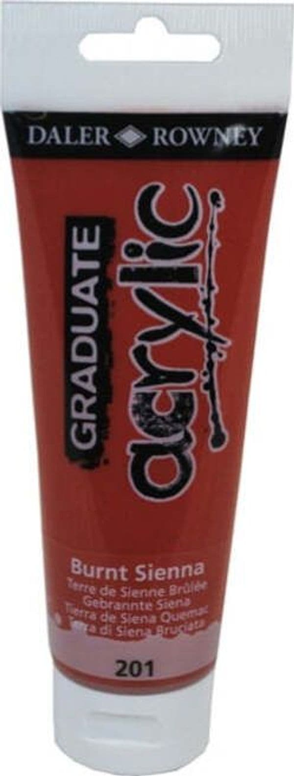 Colore acrilico fine Graduate - 120 ml - terra di Siena bruciata - Daler Rowney Giochi e giocattoli/Attività creative/Accessori per disegnare e colorare/Pittura/Acquarelli Eurocartuccia - Pavullo, Commerciovirtuoso.it