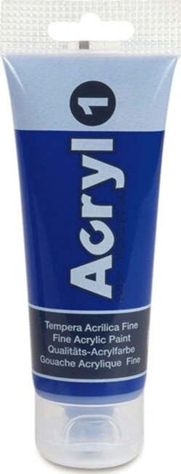 Colori Acryl - 75ml - blu oltremare - Primo Giochi e giocattoli/Attività creative/Accessori per disegnare e colorare/Pittura/Colori a tempera Eurocartuccia - Pavullo, Commerciovirtuoso.it
