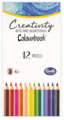 Colourbook Pastelli Artist Grade Creativity Set Di Matite Colorate per Disegnare E Colorare in Matite colorate Cartoleria Deja Vu - Crotone, commercioVirtuoso.it