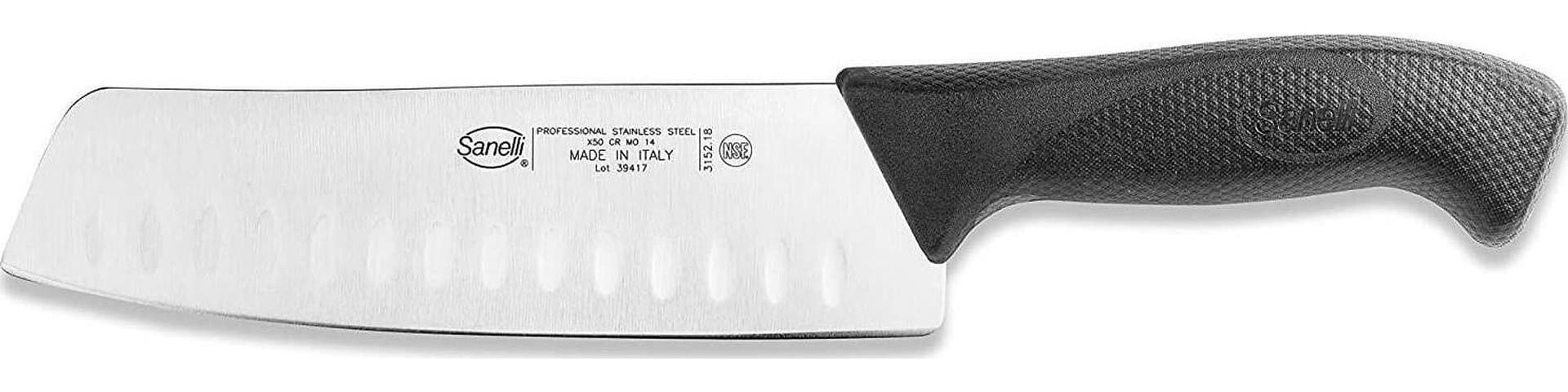 Coltello cucina Coltellerie Sanelli Linea Skin Coltello Giapponese Olivato, Acciaio Inox, Multi Casa e cucina/Utensili da cucina/Coltelli da cucina/Coltelli asiatici Scontolo.net - Potenza, Commerciovirtuoso.it