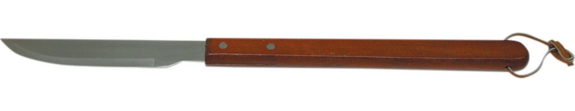 Coltello per Barbecue in Acciaio Inox Manico in Legno Coltello Montana per Carne Alla Brace E Alla Griglia Casa e cucina/Utensili da cucina/Coltelli da cucina/Coltelli universali Ferus - Montoro, Commerciovirtuoso.it