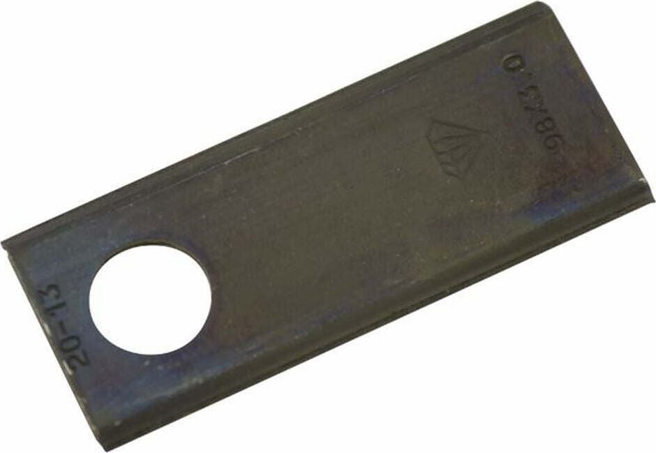 Coltello sinistro piegato 87x40x3mm adattabile a Kuhn 56151000. Confezione da 5pz in Giunti GardenStore - Novellara, commercioVirtuoso.it
