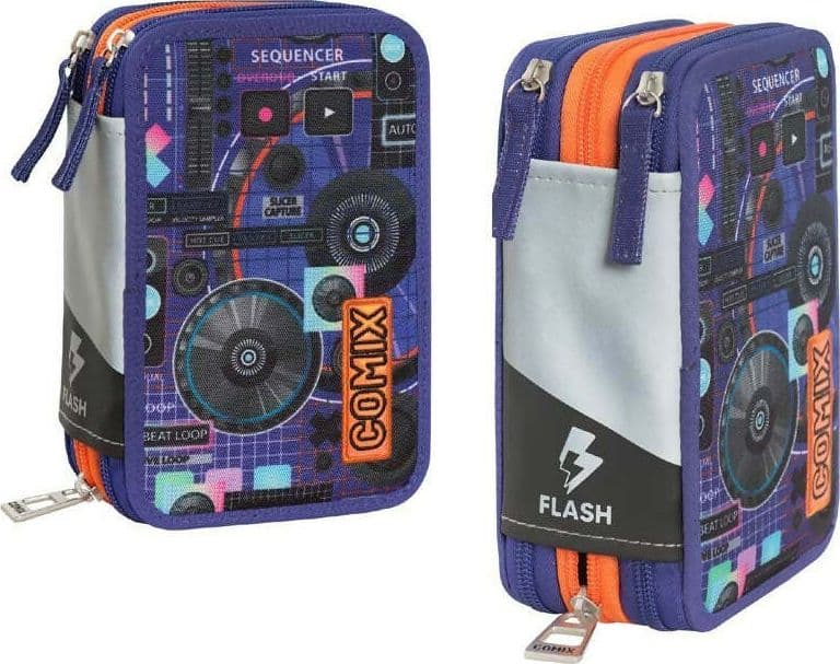 Comix flash astuccio 3 zip flash bad dub in Astucci Cartoleria Deja Vu - Crotone, commercioVirtuoso.it