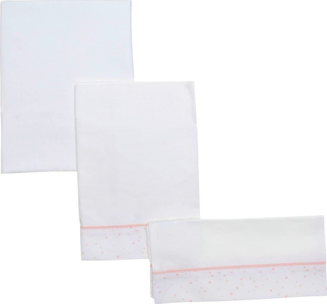 Completo Culla 3 Pz 80X120X1 Cm Astra Rosa Casa e cucina/Tessili per la casa/Biancheria per culle e lettini/Biancheria bebè/Completi da culla La Casa Del Bebè - Napoli, Commerciovirtuoso.it