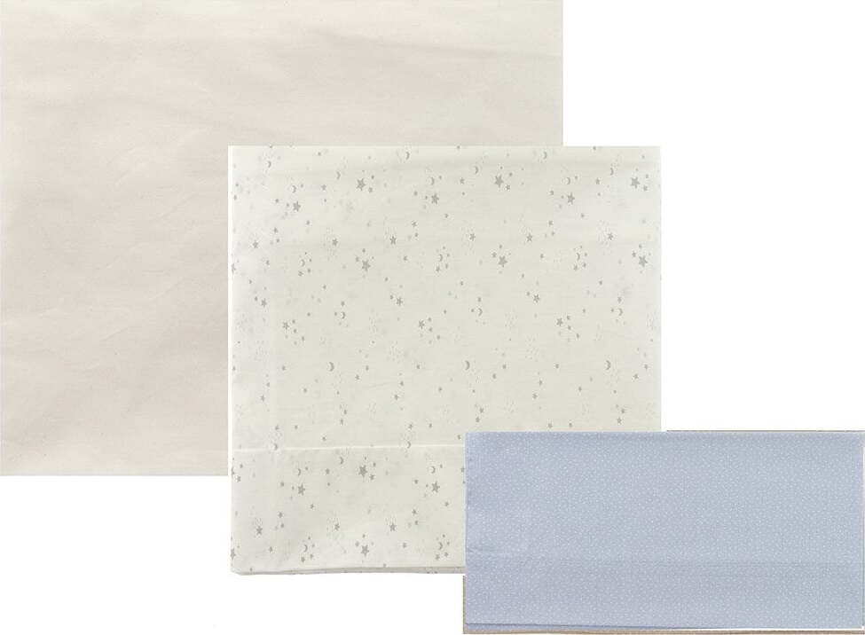Completo Culla 3 Pz 80X120X1 Cm Sky Azzurro Casa e cucina/Tessili per la casa/Biancheria per culle e lettini/Biancheria bebè/Completi da culla La Casa Del Bebè - Napoli, Commerciovirtuoso.it