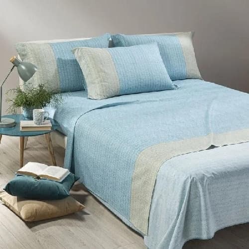Completo Lenzuola Singolo Cotone Caleffi Art.rich Colore Anice Casa e cucina/Tessili per la casa/Biancheria da letto/Lenzuola e federe/Set di lenzuola e federe Biancheria Arredo Home - Nola, Commerciovirtuoso.it